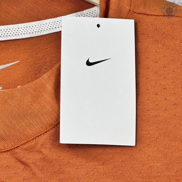 NWT Nike Coaches Soccer Football Top Mens Small Orange White DJ5118-802 MSRP $60 - Picture 4 of 11